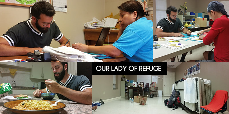 Our stay at Our Lady of Refuge in Eagle Pass Texas